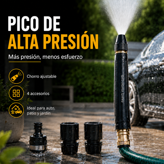 Pico De Manguera Alta Presion