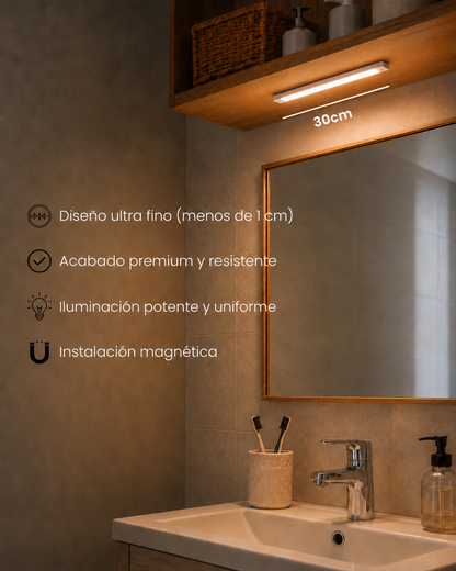 2 Unidades Barra LED con Sensor de Movimiento